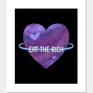 eat the rich. Posters and Art